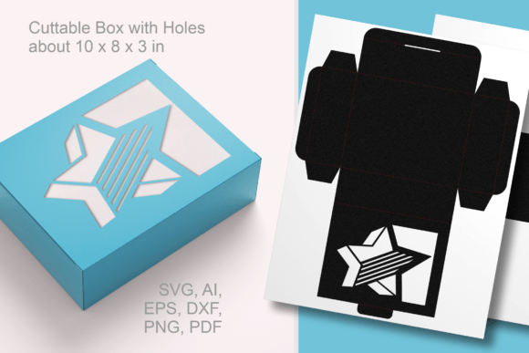 3D Star Wide Window Rectangular Box SVG Review for Real Projects
