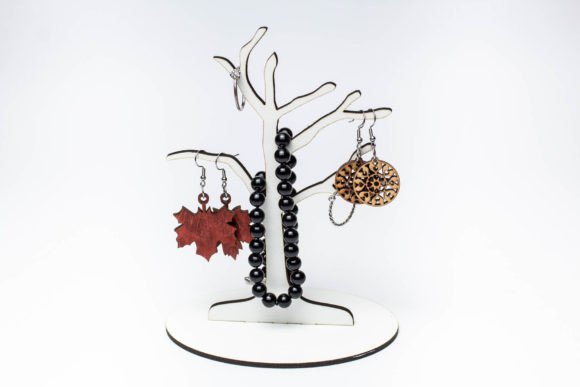 Bare Tree Jewelry Holder Embroidery Review