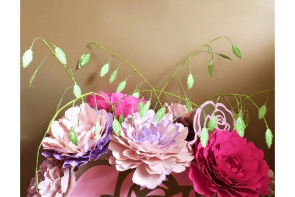 Chasmanthium Latifolium 3D SVG for Paper Flowers