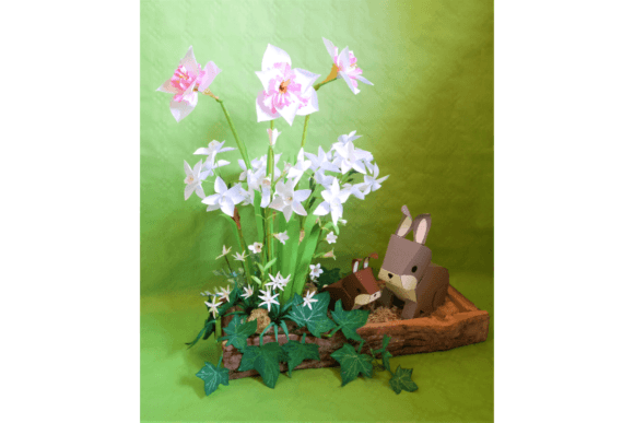 Easter Flora Fauna 3D SVG: A Springtime Graphic Design Asset Worth Considering