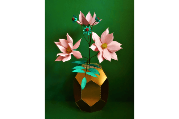 Emperor Dahlia: A 3D SVG Paper Flower for Bold Branding