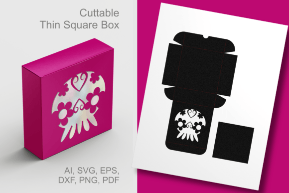 Simple Sugar Head Window Square Box SVG Review for Real Projects