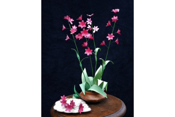Wildflower Grazia: A 3D SVG Paper Flower for Creative Projects